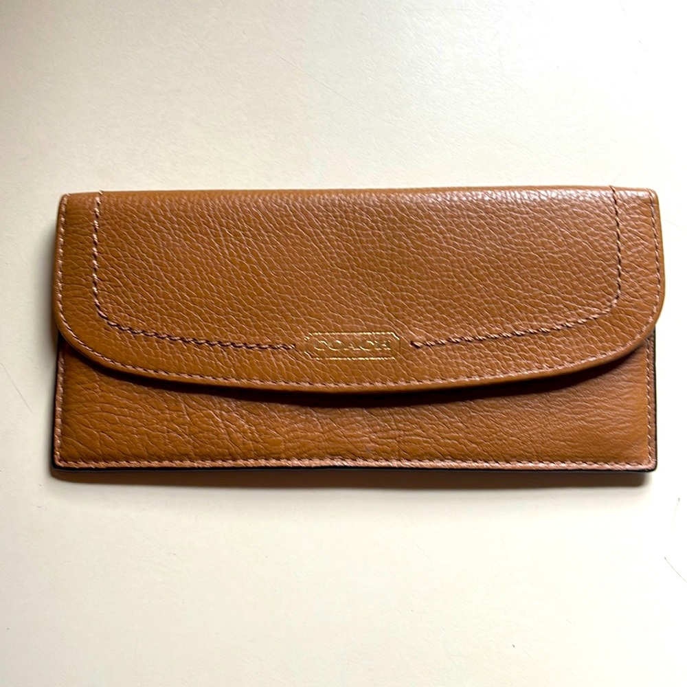 Coach slim wallet
